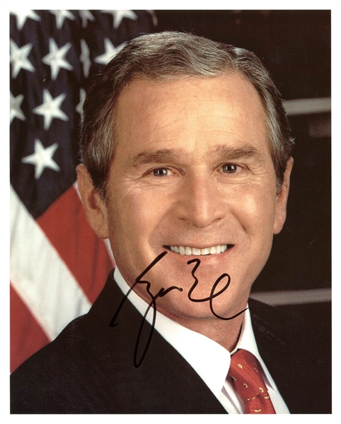 President George W. Bush Signed 8" x 10" Photo (JSA)
