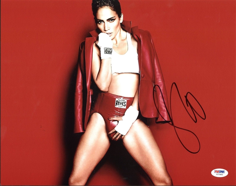 Jennifer Lopez Signed Sexy 11" x 14" Photo (PSA/DNA)