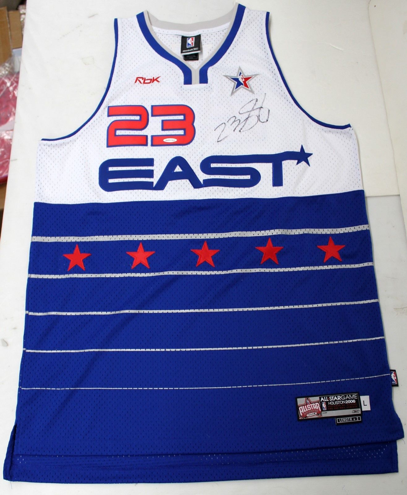Lot Detail - LeBron James Signed 2006 All-Star Game Jersey (UDA)1316 x 1600
