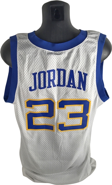 Michael Jordan Emsley A. Laney High School Bucs #23 Blue Jersey