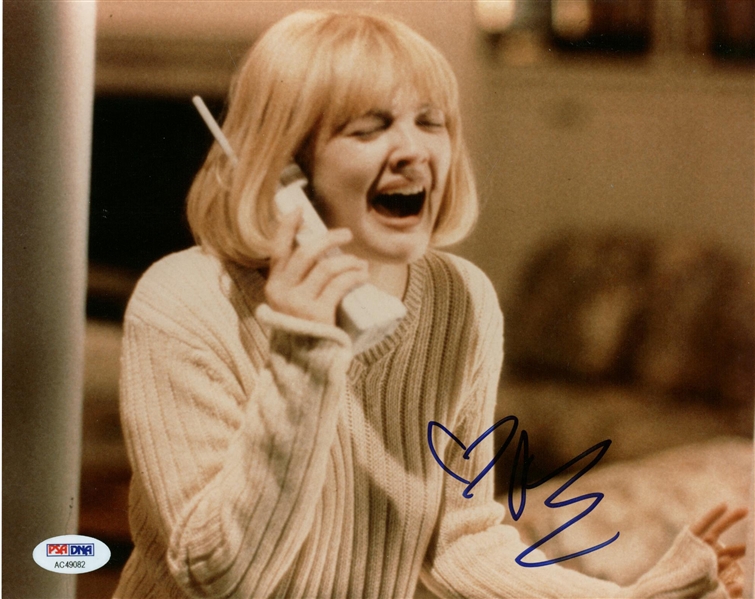 Drew Barrymore Signed 8" x 10" Color Photograph (PSA/DNA)