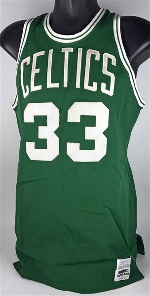 Early 1980s Larry Bird Game Worn Boston Celtics Jersey (Heritage LOA)