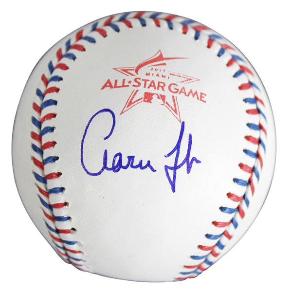 Aaron Judge Near-Mint Signed 2017 All Star Game Baseball (JSA)