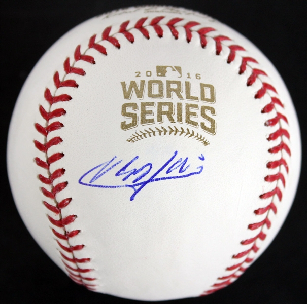 Chicago Cubs: Aroldis Chapman Signed 2016 World Series Baseball (PSA/DNA)
