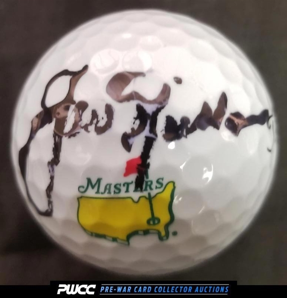 Jack Nicklaus Signed Titleist Masters Golf Ball (JSA)