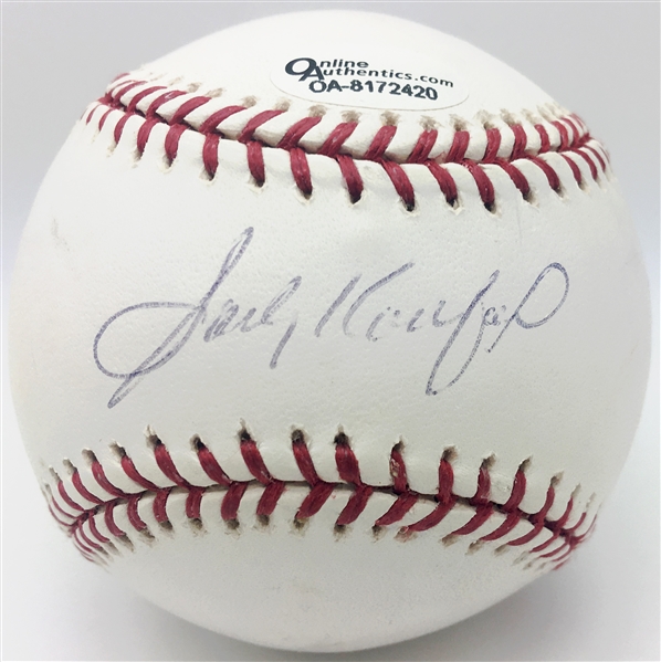 Sandy Koufax Signed OML Baseball (PSA/DNA & OA)