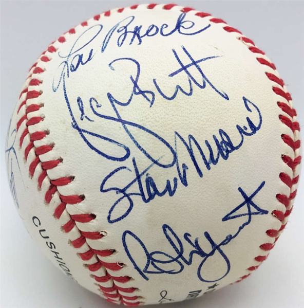 3000 Hit Club Multi-Signed OAL Baseball w/ Aaron, Yaz, Musial, Mays & Others! (Beckett)