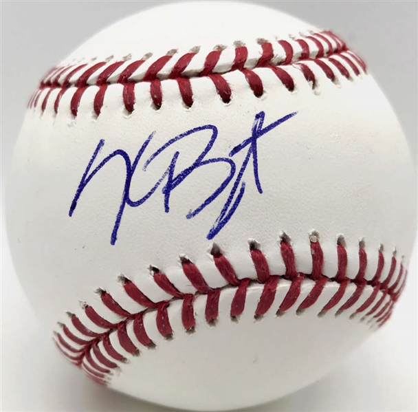 Kris Bryant Signed 2016 World Series Baseball (Beckett)