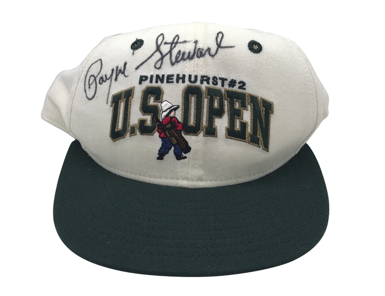 Payne Stewart Signed Pinehurst Golf Hat (Beckett/BAS Guaranteed)