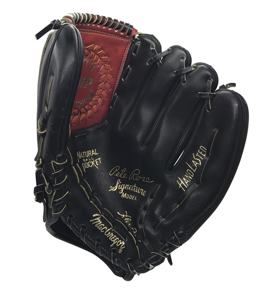 Pete Rose Vintage Signed Personal Model MacGregor Baseball Glove (Beckett/BAS Guaranteed)
