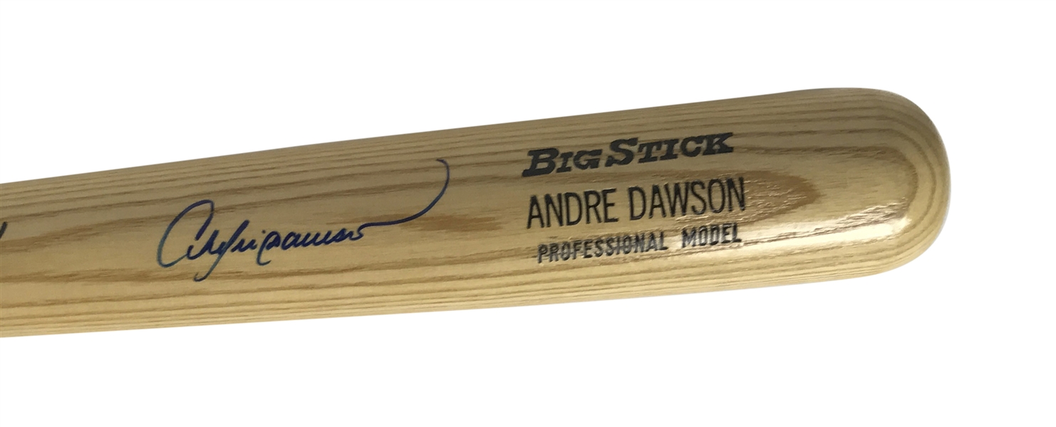 Andre Dawson Signed Personal Model Baseball Bat (Beckett/BAS Guaranteed)