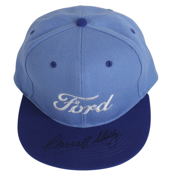 Carroll Shelby Signed Ford Motor Company Baseball Cap (BAS/Beckett)