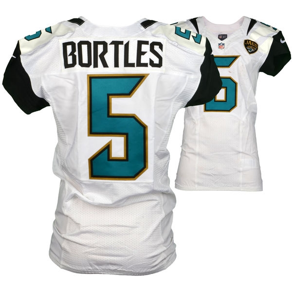 2016 Blake Bortles Game Used Jaguars Home Jersey vs. Buffalo Bills (Fanatics)