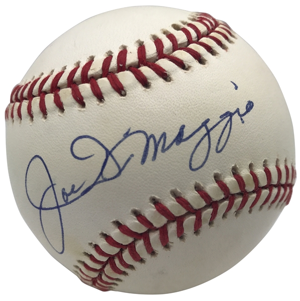 Joe DiMaggio Signed OAL Baseball (Beckett/BAS Guaranteed)