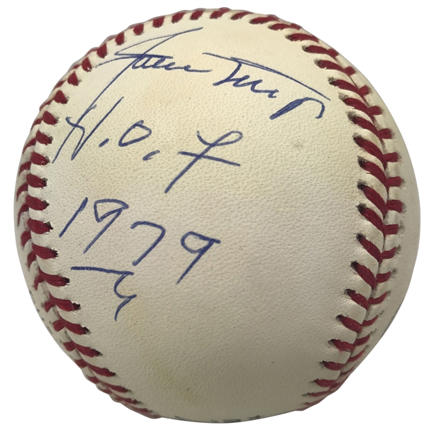 Willie Mays ULTRA-RARE Signed & Inscribed "HOF 1979" ONL Baseball (Beckett/BAS Guaranteed)