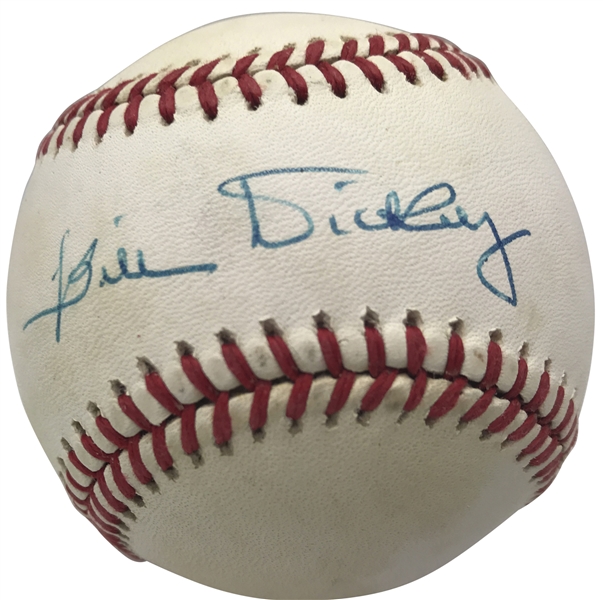 Bill Dickey Rare Single Signed OAL Baseball (Beckett/BAS Guaranteed)