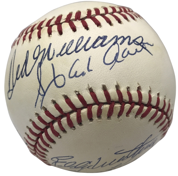 500 Home Run Club Impressive Signed OAL Baseball w/ Original 11! (Beckett/BAS Guaranteed)