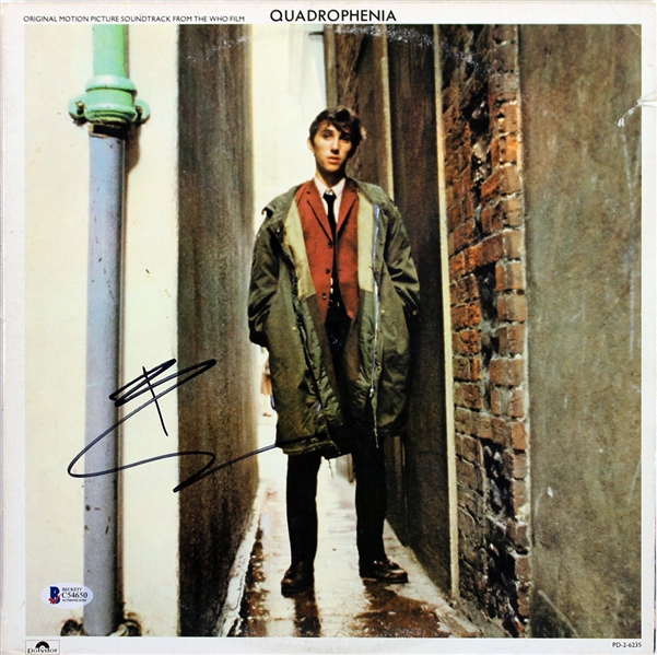 The Who: Pete Townshend Signed "Quadrophenia" Album (BAS/Beckett)