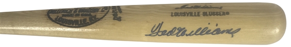 Ted Williams Signed Personal Model Baseball Bat w/ MASSIVE Autograph! (Beckett/BAS Guaranteed)