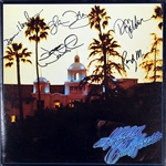 The Eagles Superb Group Signed "Hotel California" Album w/ All 5 Signatures! (JSA)