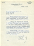 President John F. Kennedy Signed 1956 Senate Letter w/ Benjamin Franklin Content! (JSA Guaranteed)