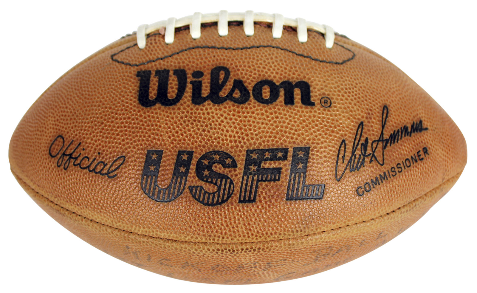 Lot Detail - USFL First Ever Game Used Football circa 1983 - Inaugural