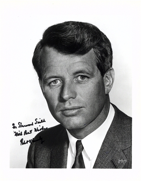Robert "Bobby" Kennedy Near-Mint Signed 8" x 10" Photograph (JSA)