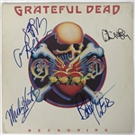 Grateful Dead Group Signed "Reckoning" Album w/ 4 Signatures! (JSA)