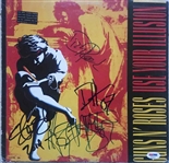 Guns N Roses Rare Group Signed "Use Your Illusions I" Record Album Cover (PSA/DNA)