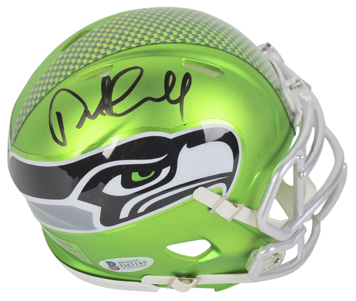 Pete Carroll Signed Seattle Seahawks Mini Helmet (BAS/Beckett)