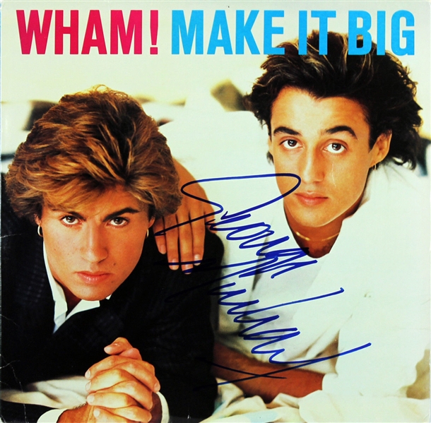 George Michael Signed "Make It Big" Record Album (JSA)