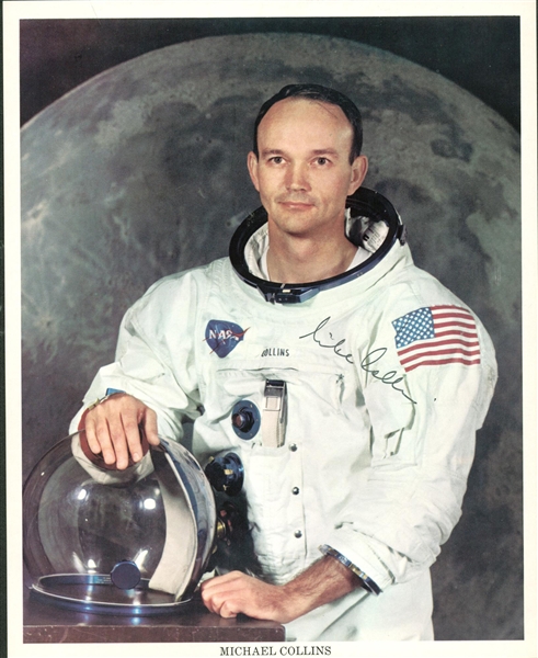 Michael Collins Signed 8" x 10" NASA Photograph (JSA)