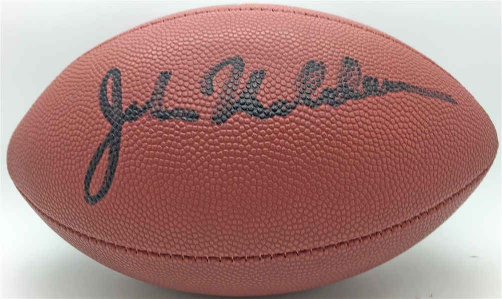 John Madden RARE Single Signed Football (JSA)