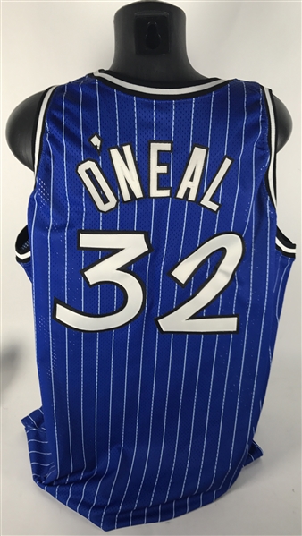 1995/96 Shaquille ONeal Game Worn Orlando Magic Jersey w/ Great Use! (Mears Guaranteed)