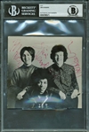 Jimi Hendrix Experience Band Signed 5" x 4.5" Promotional Photograph (Beckett Encapsulated)