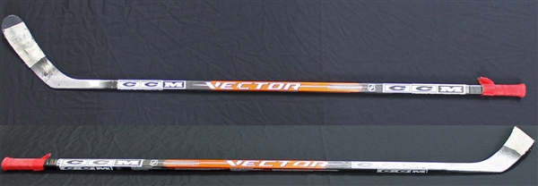 Alexander Ovechkin Game Used & Signed CCM Pro Model Hockey Stick (Capitals COA + BAS/Beckett)