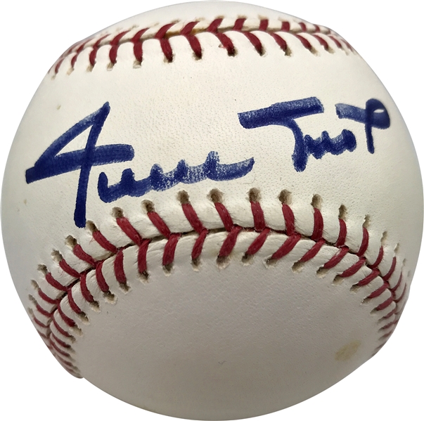 Willie Mays Signed OML Felt Tip Baseball (JSA)
