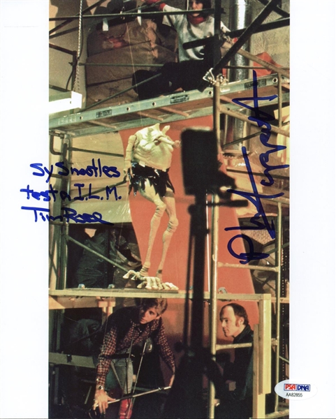 Phil Tippett Signed 8" x 10" Sy Shootles Photograph (PSA/DNA)