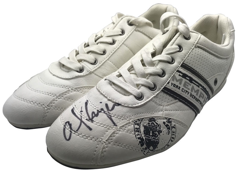 Alice Cooper Signed & Worn Personal Sneakers (Beckett/BAS Guaranteed)