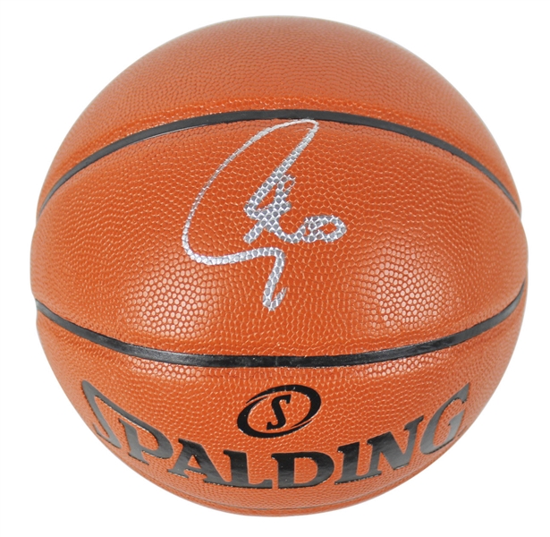 Steph Curry Signed NBA Game Model Basketball (Fanatics)