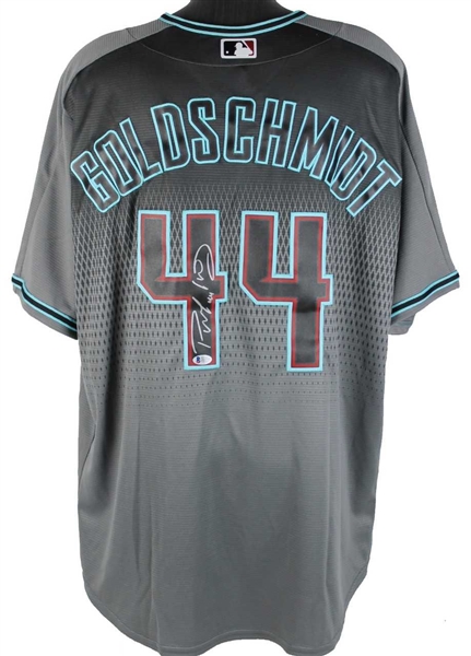 Paul Goldschmidt Signed Arizona Diamondbacks Majestic Coolbase Jersey (BAS/Beckett)