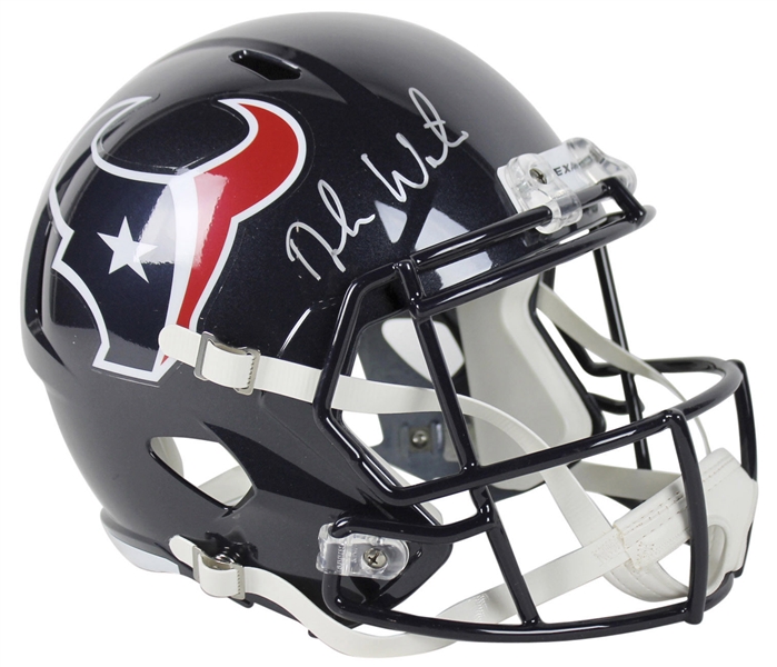 DeShaun Watson Signed Houston Texans Helmet (BAS/Beckett)