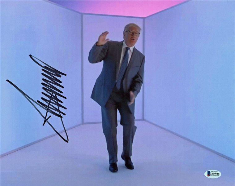 Donald Trump Rare Signed 11" x 14" as Host on Saturday Night Live! (BAS/Beckett)