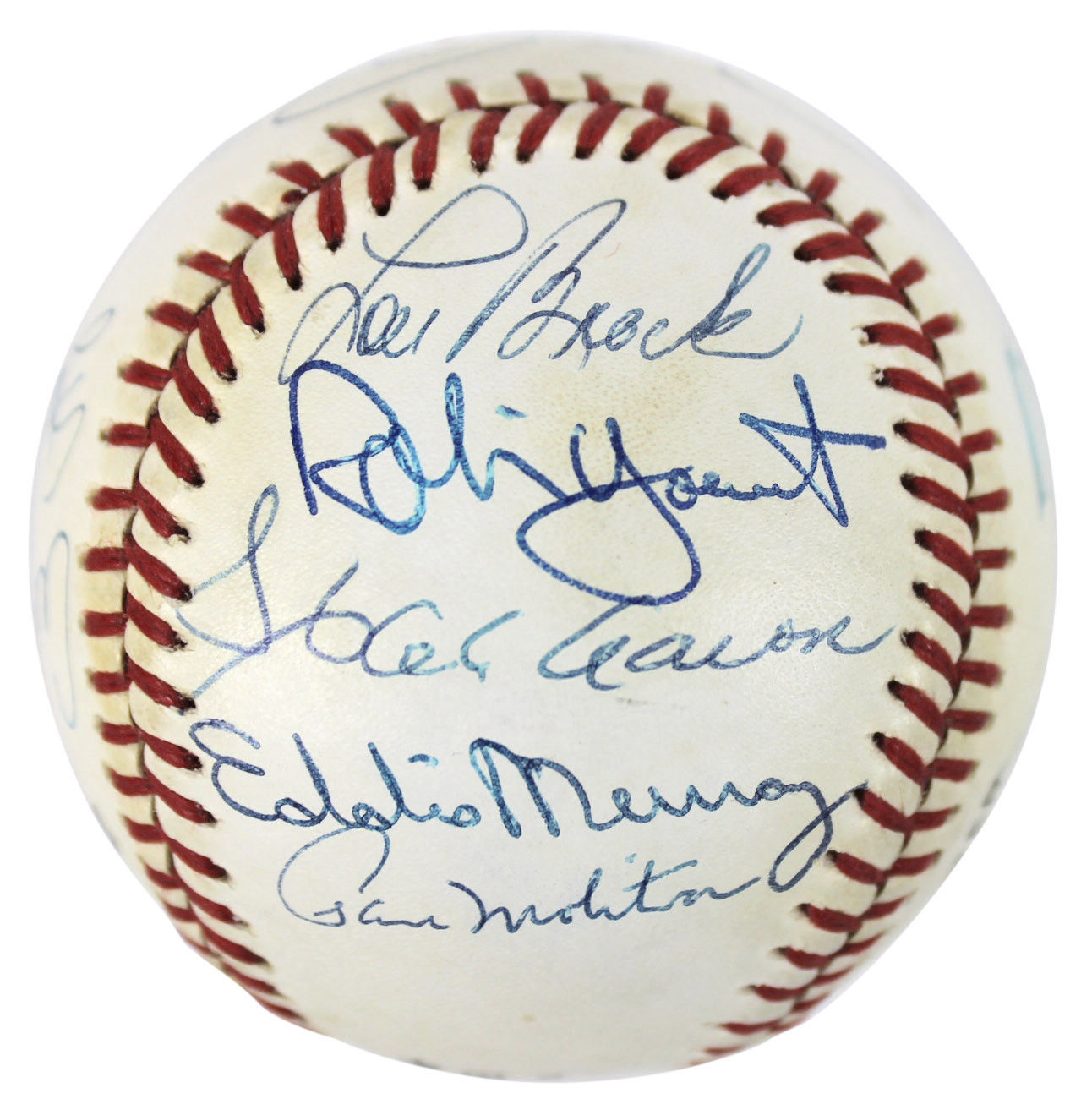 Lot Detail 3000 Hit Club Signed Baseball W Rose Mays Aaron Gwynn