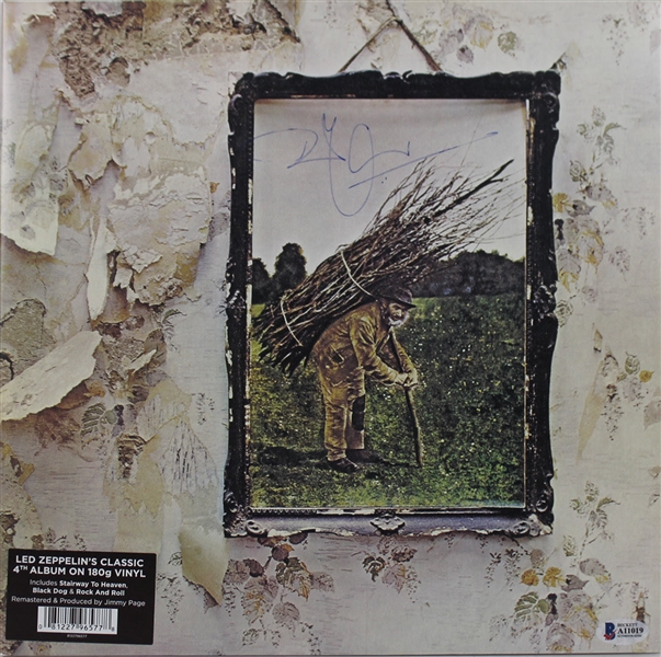 Robert Plant Signed "Led Zeppelin IV" Album (BAS/Beckett)