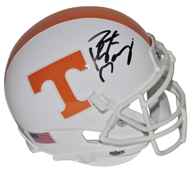 Peyton Manning Signed Tennessee Vols Mini Helmet (Fanatics)