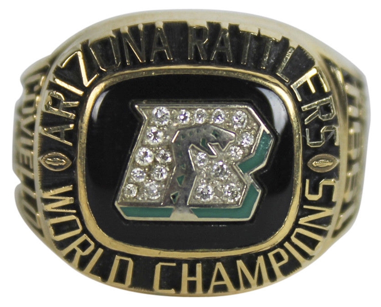 1994 Arizona Rattlers Arena Bowl VIII Championship Staff Ring