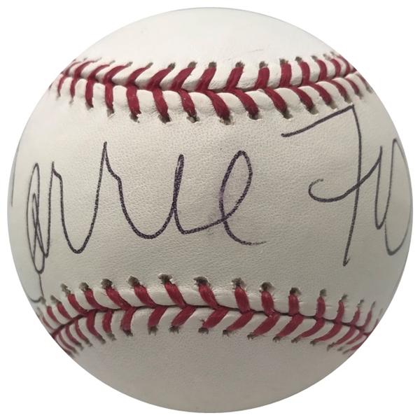 Star Wars: Carrie Fisher Impressive Signed OML Baseball (PSA/DNA)