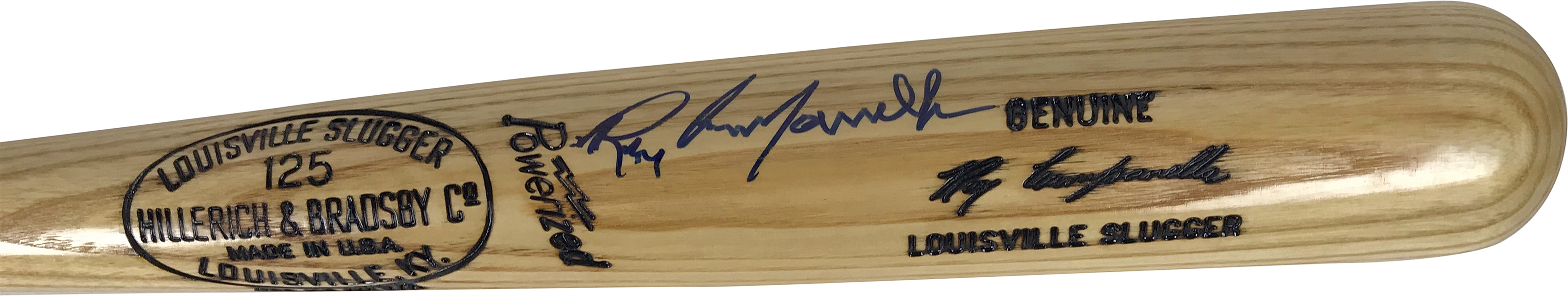Roy Campanella Signed Personal Model H&B 125 Baseball Bat (Beckett/BAS)