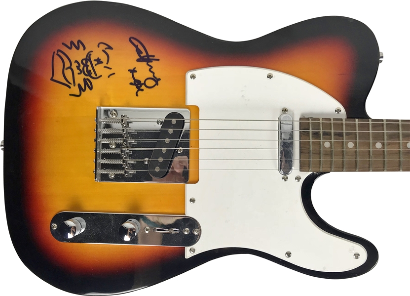 AC/DC: Angus Young Signed Telecaster Style Guitar with Hand Drawn Sketch! (JSA)